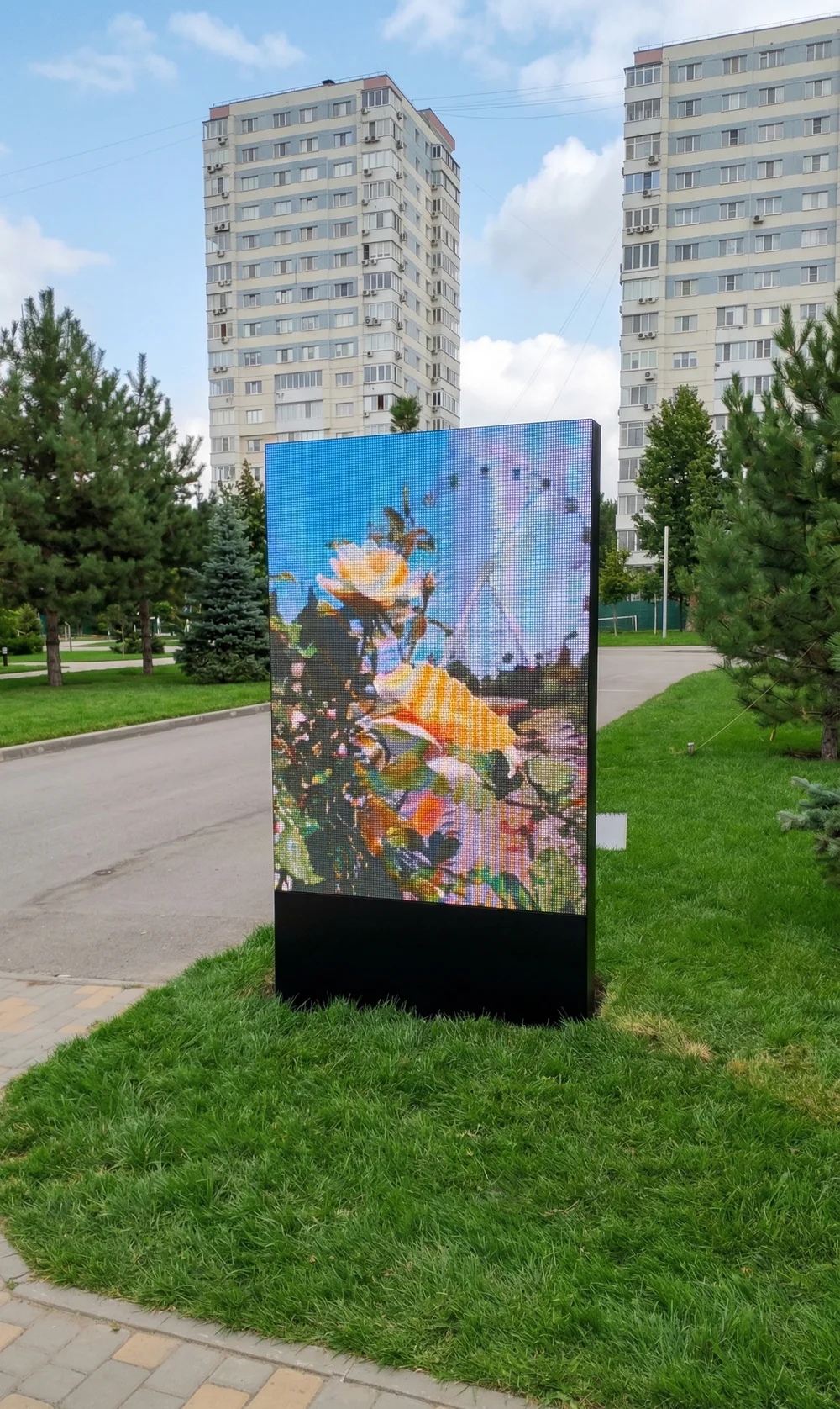 Видеопилоны